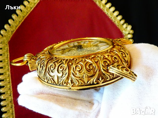 Lancel френски механичен часовник,позлата. , снимка 9 - Антикварни и старинни предмети - 30407839