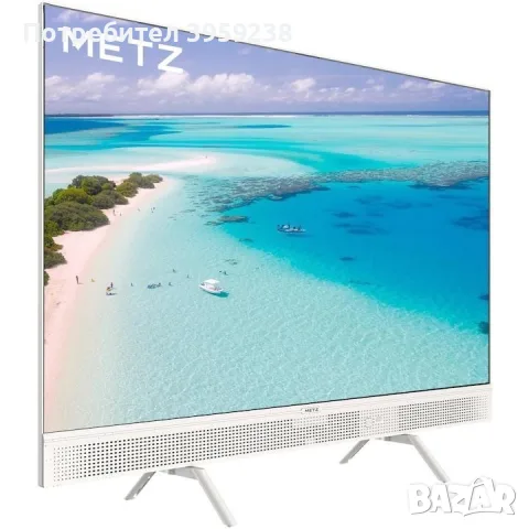 Телевизор METZ QLED 32MQE7100Z, 32" (80 см), Smart Google TV, HD, Клас E (Модел 2025), снимка 2 - Телевизори - 56338765