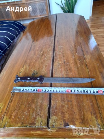 Стар нож #11, снимка 2 - Антикварни и старинни предмети - 40573817