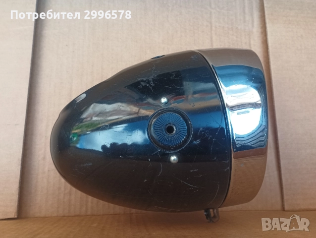 Фар Урал М72 Днепър К750 ( каска гривна хром ), снимка 4 - Части - 52113574