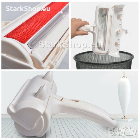 Самопочистваща се четка с контейнер Fur Roller, снимка 2 - Други стоки за животни - 30519373