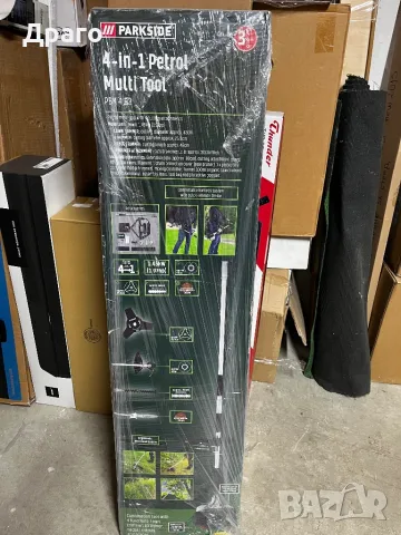 Комбиниран Бензинов Тример Храсторез PARKSIDE 4 в 1, снимка 1