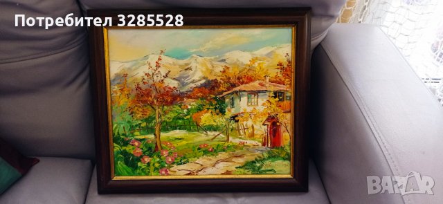 Маслена картина "Garden" - Вергиния Паскалева, снимка 6 - Картини - 40134680