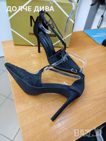 НАМАЛЕНИЕ-Дамски обувки м. 6138 черни, снимка 5 - Дамски елегантни обувки - 40110543