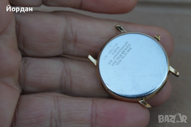 Немски мъжки позлатен часовник ''Junghans'' , снимка 8 - Мъжки - 53999542