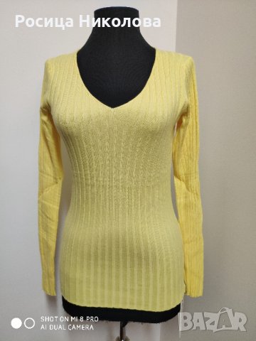 пуловер в цветове , снимка 2 - Блузи с дълъг ръкав и пуловери - 42833287