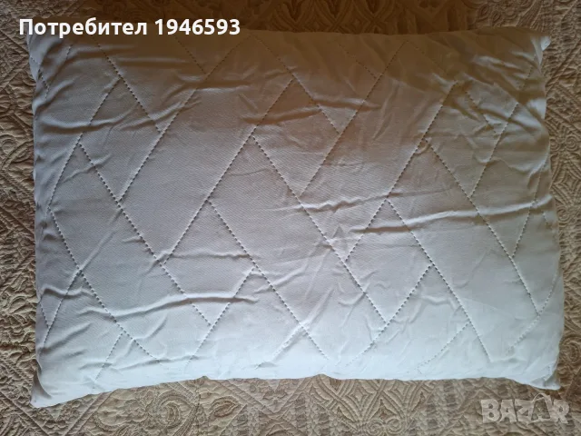 Възглавница мемори пух 50 х 70 см, разопакована 2 бр., снимка 4 - Възглавници - 55991172