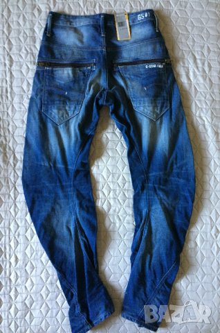 G-star оригинални нови дънки New Riley 3D Loose Tapered W28/L32, снимка 15 - Дънки - 39018303