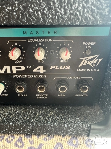 Peavey MP 4 PLUS Power Mixer, снимка 5 - Други - 51776269