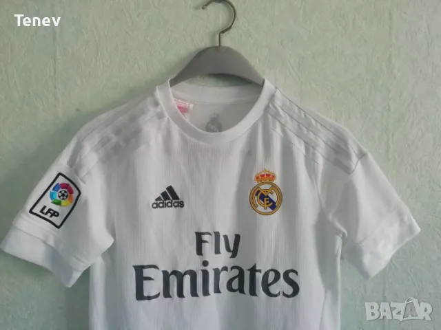 Real Madrid Adidas оригинална тениска фланелка Реал Мадрид 2015/2016, снимка 3 - Тениски - 47636894