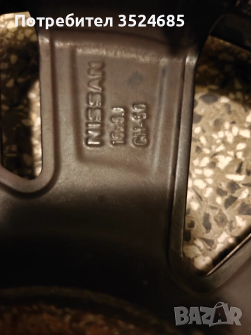 4 броя оригинални джанти на Нисан стават и за Рено Клио., снимка 7 - Гуми и джанти - 52210800