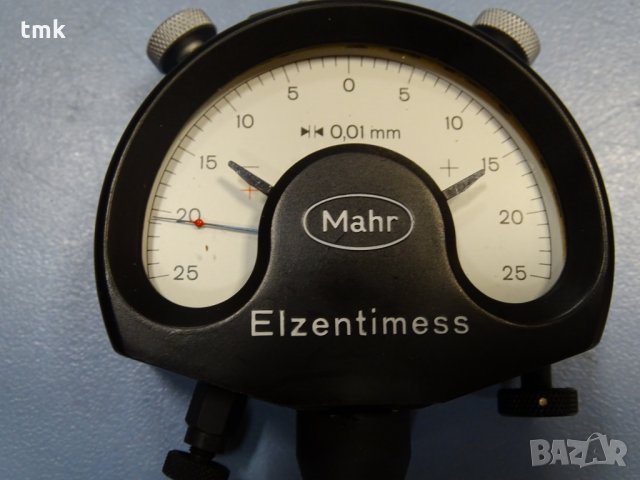 Индикаторен часовник Mahr 1105, снимка 3 - Други инструменти - 31806114