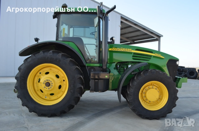Трактор John Deere 7820 , снимка 5 - Селскостопанска техника - 51838423