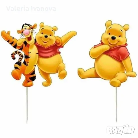 Комплект топери Мечо Пух, 6 броя 99947