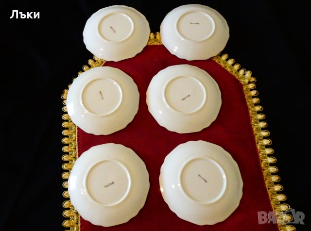 Чиния баварски порцелан,злато,купичка. , снимка 5 - Антикварни и старинни предмети - 30248045