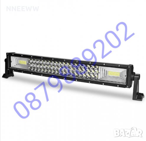 Лед Бар  - ЛЕД бар 7D 55см 324W,10-30v, снимка 3 - Аксесоари и консумативи - 29771073