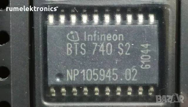 BTS740S2, снимка 1 - Друга електроника - 47983260