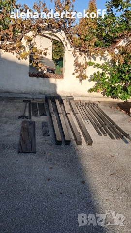 Шатра vidaXL, Плат, Таупе, 4 x 3 x 2.73 m, 32.63 kg за ремонт или части, снимка 6 - Палатки - 52344372