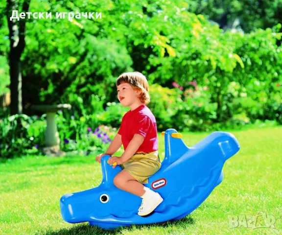 Детска Люлка за 2 деца Little Tikes, синя