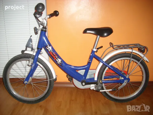 PUKY 18" АЛУМИНИЕВ детски велосипед,колело с помощни колела.Промо цена, снимка 2 - Детски велосипеди, триколки и коли - 49504027