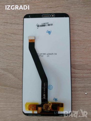 Дисплей и тъч скрийн за Huawei Y6 Prime 2018 ATU-L31, снимка 2 - Резервни части за телефони - 38525056