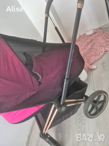 Cybex Priam Fancy Pink, снимка 6 - Детски колички - 55753029
