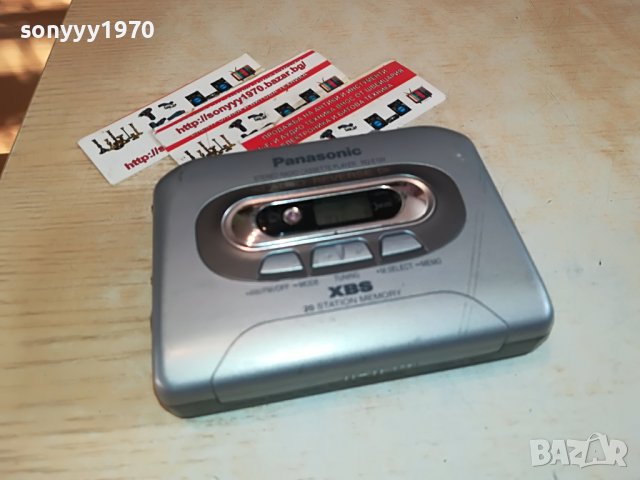 PANASONIC RQ-E10V WALKAN REVERSE/RADIO-ВНОС FRANCE 1711222101, снимка 4 - Радиокасетофони, транзистори - 38709324