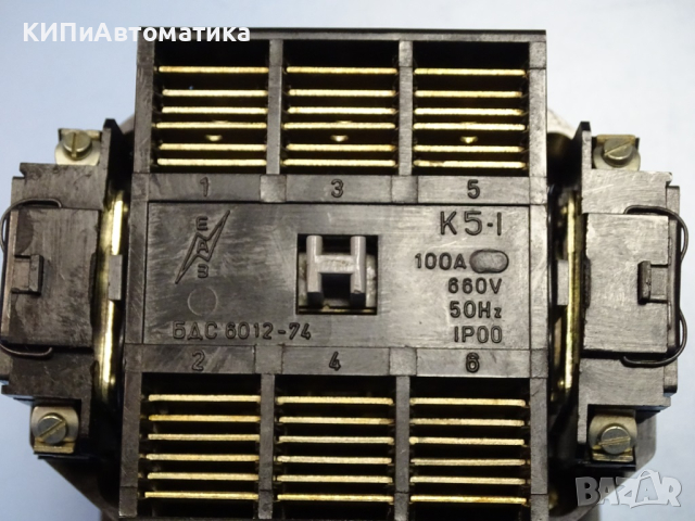 Контактор въздушен К-5-1, 100A ЕАЗ, снимка 2 - Резервни части за машини - 44614465