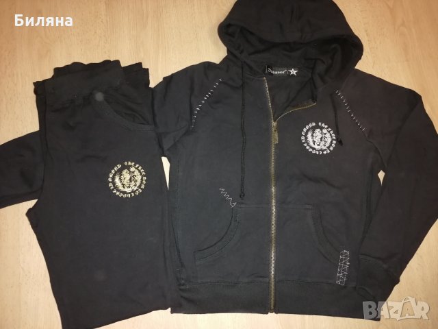 Нов дамски черен анцуг