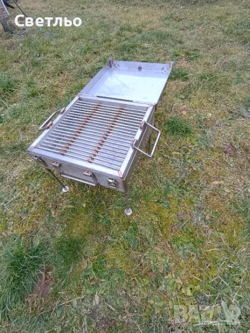 Скара куфар за къмпинг, преносима скара, снимка 9 - Къмпинг мебели - 48894687