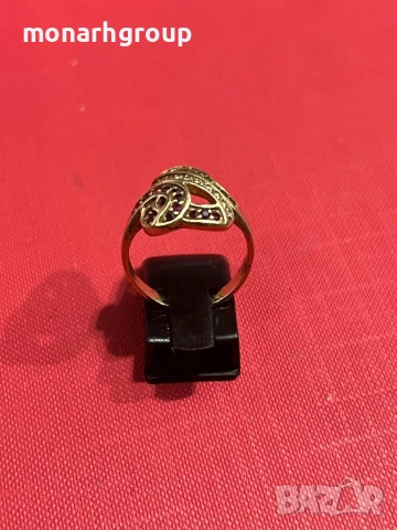 Златен пръстен , снимка 3 - Пръстени - 54197673