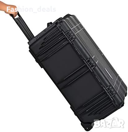 Нов Здрав Водонепроницаем Куфар с Дръжка за Пътуване Черен 31 инча за техника Електроника , снимка 6 - Други стоки за дома - 42876766