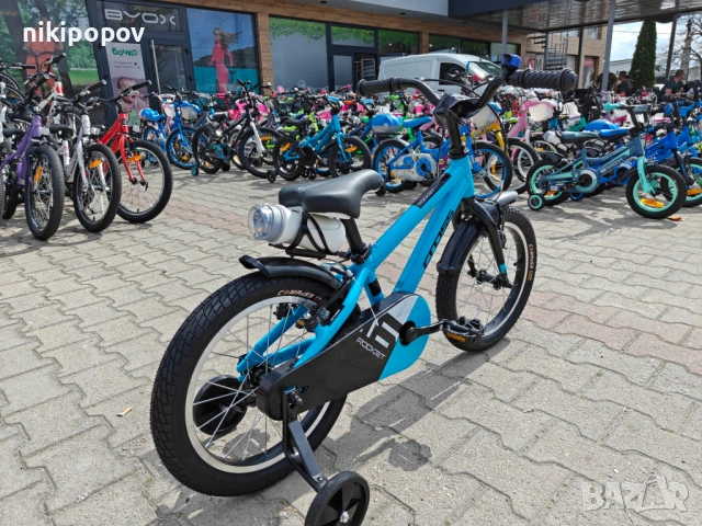CROSS Алуминиев велосипед 16" ROCKET син, снимка 10 - Велосипеди - 53980792