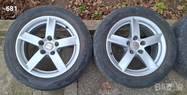 Сеат оргинални джанти 5 112 16 ЕТ33, снимка 2 - Гуми и джанти - 52459360