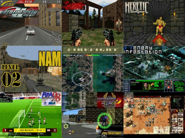 ⭐Продавам ретро компютър COMPAQ DESKPRO 2000 с много игри⭐, снимка 5 - Геймърски - 40433923