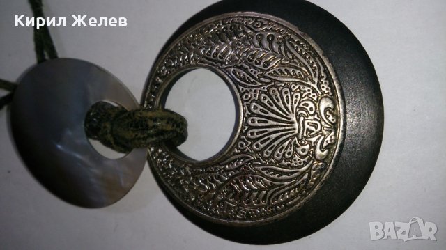 Гердан колие с висулка етно стил - 74901, снимка 5 - Колиета, медальони, синджири - 29199148