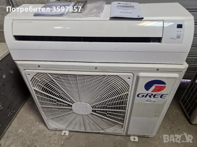 Инверторен Климатик Gree 18 Топ състояние , снимка 2 - Климатици - 52679631