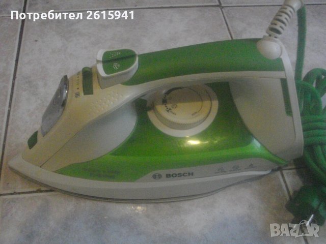 Bosch 9310-Бош-Испанска-Парна Ютия-Почти Нова-2400 Вата-ОТЛИЧНА, снимка 10 - Ютии - 39018273
