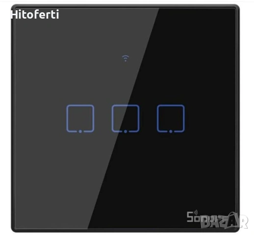Стенен превключвател SONOFF TX T3EU3C