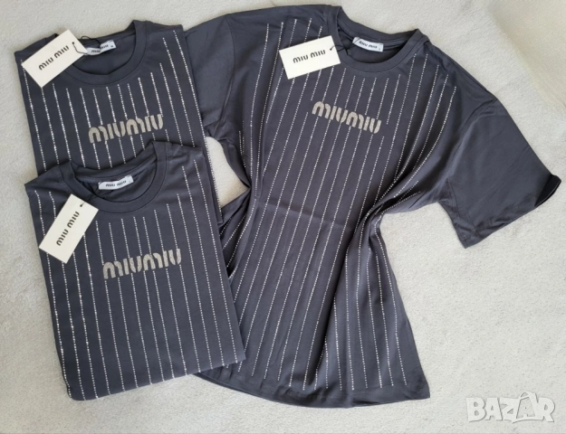 тениска miu miu , снимка 3 - Тениски - 51586559