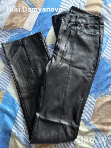 Кожен панталон от New Yorker, размер M/L, снимка 5 - Панталони - 53960501