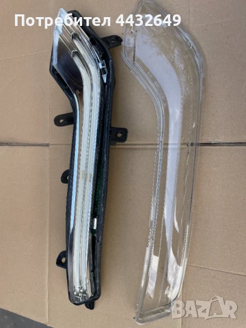 Халоген ляв Пежо 508-Ново стъкло - подготвен за лепене 