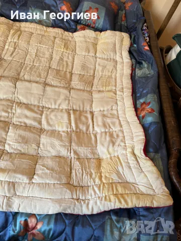 Употребяван юрган детски - 140х100см , снимка 8 - Олекотени завивки и одеяла - 48657364