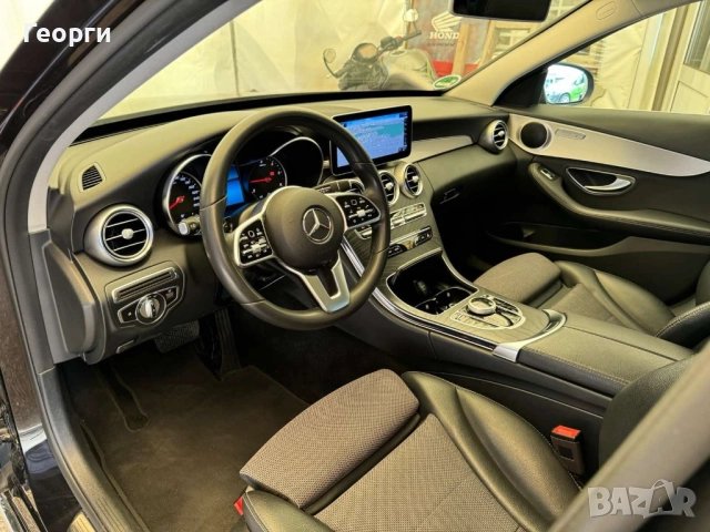 Mercedes C-class C200 2019г facelift 9G-Tronic реални км обслужен, снимка 6 - Автомобили и джипове - 52127450