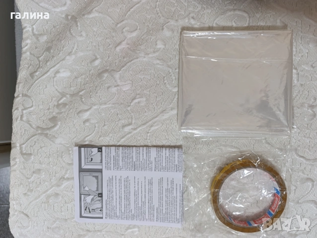 Термо фолио за прозорци tesa – ново, прозрачно, 1.7 x 1.5 м, снимка 5 - Други - 54006194