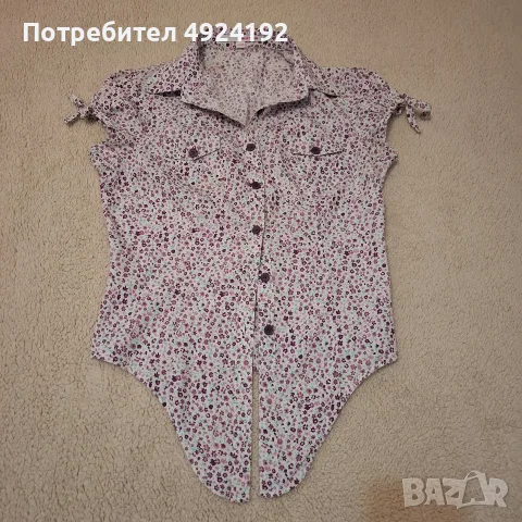 Нежна    Риза с джобчета