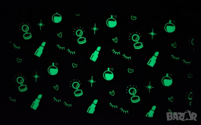 Светещ в тъмното килим Cool Creation 60 x 110 см, снимка 3 - Други - 44575792