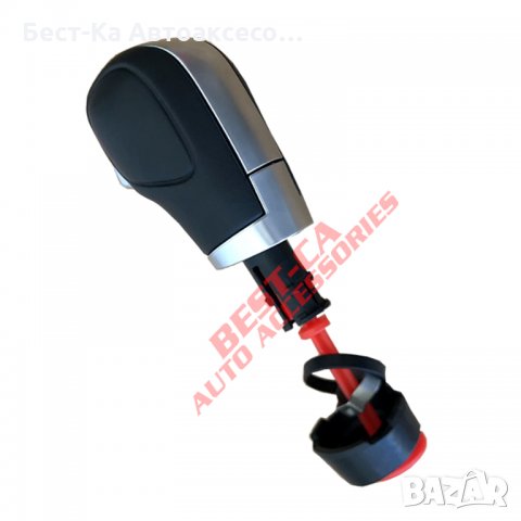 Кожена топка за скоростен лост DSG / ДСГ автоматик за Volkswagen и Seat, снимка 4 - Аксесоари и консумативи - 34527414