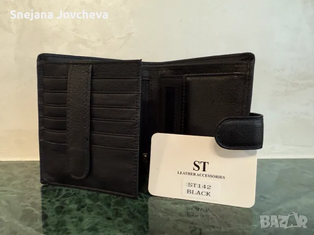 Мъжки портфейли, портмонета естествена кожа, снимка 9 - Портфейли, портмонета - 48982176