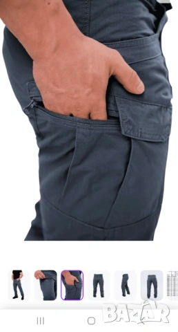 Продавам панталон карго размер 50 ръст 182-186. 100% памук., снимка 3 - Панталони - 53926489